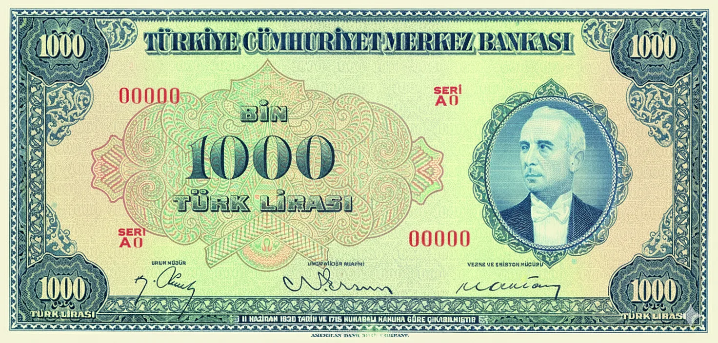 3.Emisyon 1000 Türk Lirası